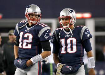 En tercer down nadie es mejor que Tom Brady... o Garoppolo