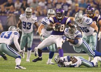 Cómo y dónde ver el Minnesota Vikings – Dallas Cowboys de la NFL: horarios y TV online