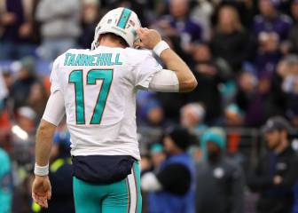 Los Dolphins vuelven al triunfo pero pierden a Tannehill