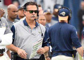 Los Angeles Rams despiden a su entrenador, Jeff Fisher