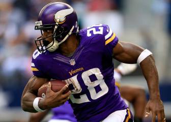 Vuelve el hombre, vuelve Adrian Peterson contra los Colts