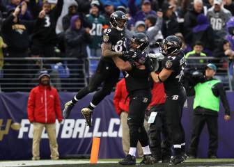 Los Ravens ganan por los pelos a unos duros Eagles
