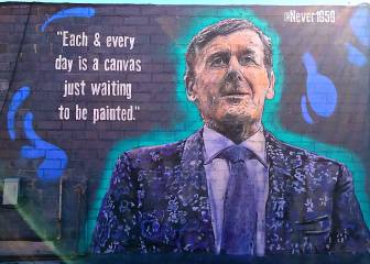 Craig Sager immortalized in a mural in Los Ángeles