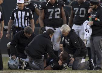 Parte de guerra #16: Derek Carr dice adiós a la temporada