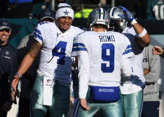 Un chispazo de Tony Romo en la victoria de los Eagles