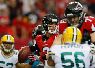 Así será el Falcons-Packers según las estadísticas
