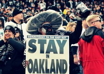 Los Raiders anuncian a la NFL que quieren mudarse a Las Vegas