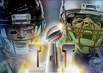 Super Bowl de fantasía entre Atlanta Falcons y New England Patriots
