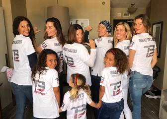 Gisele Bundchen, the Patriots' number one fan