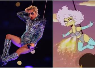 Los Simpsons predicen el show de la Super Bowl de Lady Gaga