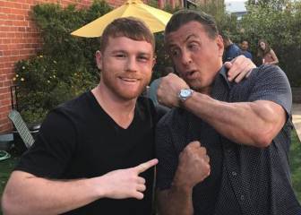 'Canelo' junto al gran Rocky Balboa... ¿motivación?