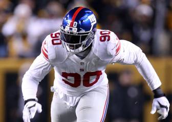 Jason Pierre-Paul firma 4 años con los New York Giants