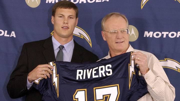 Los Chargers podrían buscar un sustituto de futuro para Philip Rivers con el pick 7 del draft.