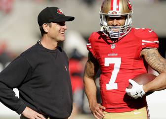 Jim Harbaugh dice que Colin Kaepernick es un ganador