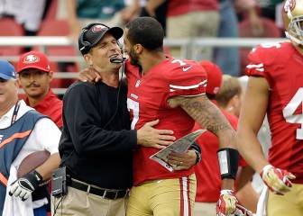 Jim Harbaugh: ‘Colin Kaepernick es un héroe’