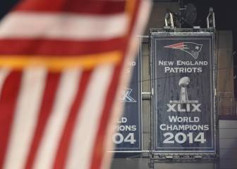 Los Patriots no saben colocar su quinta bandera de campeones
