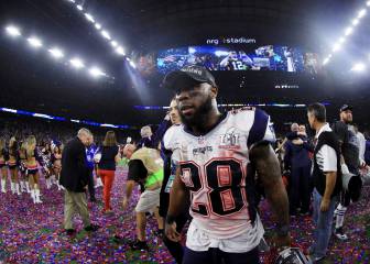 Los Patriots siguen construyendo su aplanadora terrestre