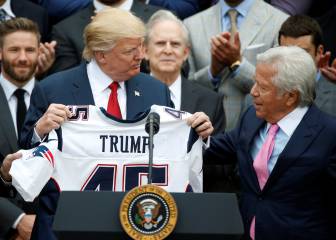 ‘Gronk’ pone sabor a una desangelada visita a la Casa Blanca