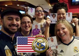 Las peñas del Madrid en Estados Unidos vibran con El Clásico