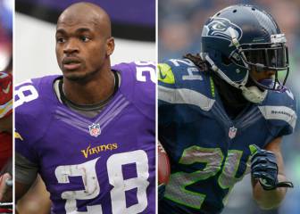 Peterson, Lynch y Jamaal Charles a la vejez carrera