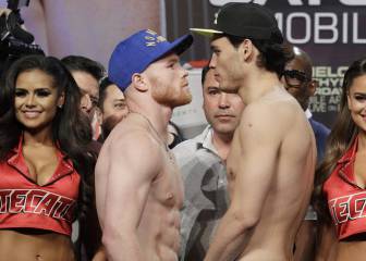 Canelo y Chávez Jr: 164 libras en medio de ¡10.000 fans!