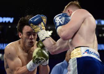 El dominio aplastante de Canelo sobre Chávez Jr. en imágenes