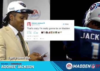 Los rookies de la NFL alucinan cuando se ven en el Madden