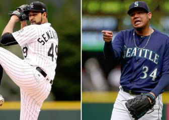 Senzatela cumplió un sueño: conoció a Félix Hernández