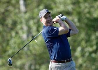 Peyton Manning y Donald Trump juegan juntos al golf