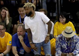 Odell Beckham vuelve a entrenar sin hablar de contratos