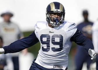 Aaron Donald amenaza a los Rams con una huelga