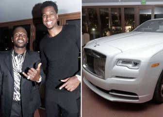 Antonio Brown invitó a un Rolls-Royce a su cumpleaños