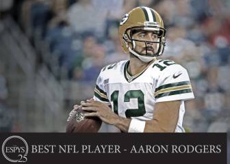 Los Green Bay Packers arrasan en los premio ESPYS
