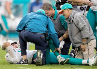Peligra la temporada para Ryan Tannehill y los Dolphins