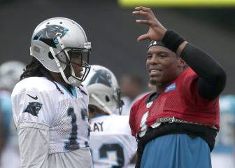 Alerta en los Panthers por el hombro de Cam Newton