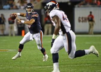 Mitch Trubisky brilla mientras Mike Glennon defrauda