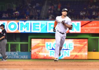Giancarlo Stanton y su bate de fuego están imparables