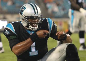 Cam Newton dejó un buen sabor de boca en su regreso