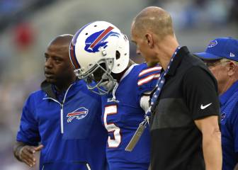 Tyrod Taylor, duda para el debut por una conmoción cerebral