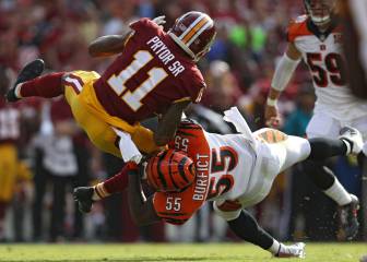 Reducen la sanción de Vontaze Burfict de 5 a 3 partidos