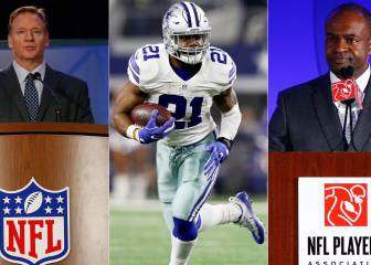 El sindicato de jugadores demandará a la NFL por castigar a Zeke Elliott