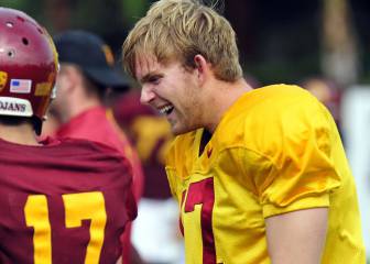 El chico ciego que jugó en un partido de fútbol americano