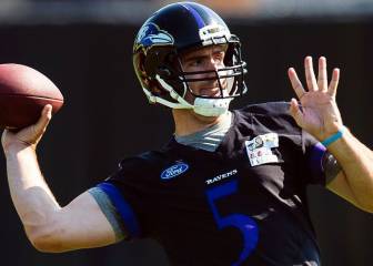 Joe Flacco vuelve a lanzar y jugará contra los Bengals