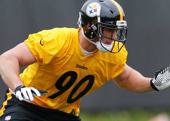 Steelers nombran a T.J. Watt titular por delante de Harrison