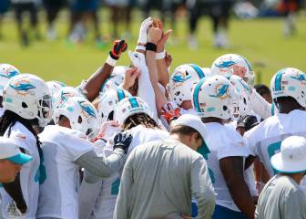 El partido entre los Dolphins y los Bucs se jugará la semana 11