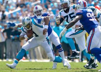 Cam Newton preocupa aún con la victoria de los Panthers