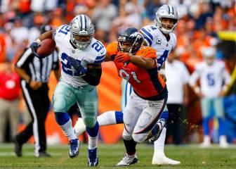 Zeke Elliott remata con desidia un partido espantoso