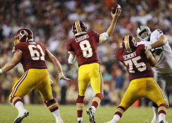 Cousins y los Redskins controlan a placer a los Raiders