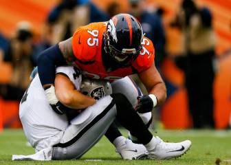 Derek Carr estará de baja entre dos y seis semanas