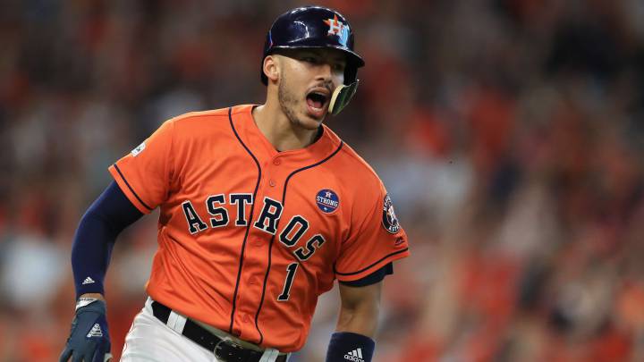 Carlos Correa lideró el ataque de los Astros con cuatro carreras impulsadas en el triunfo de Houston en el duelo divisional contra los Red Sox.